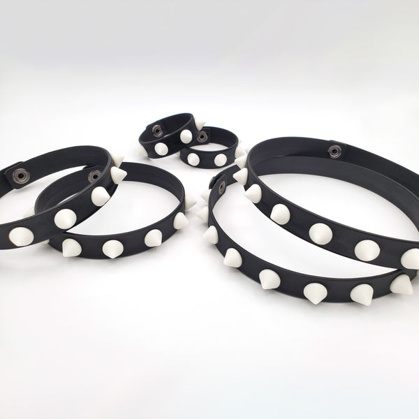 Custom Spiked Cuffs or Choker