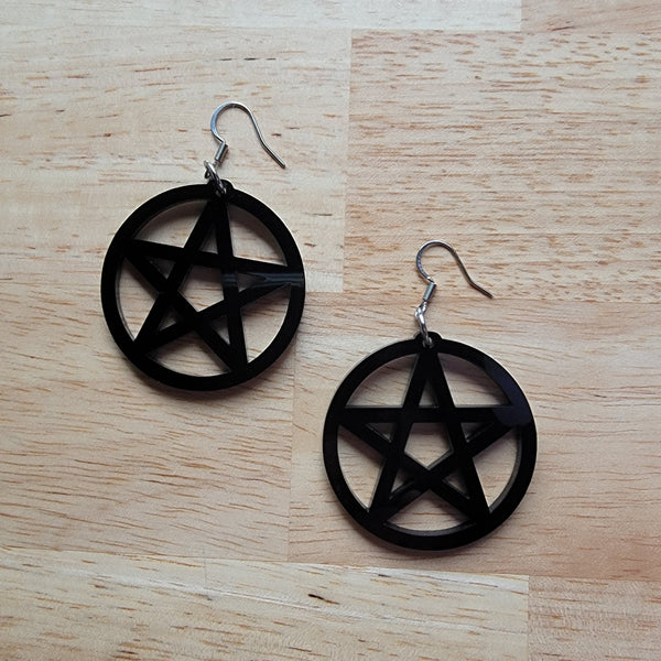 Pentagram Earrings