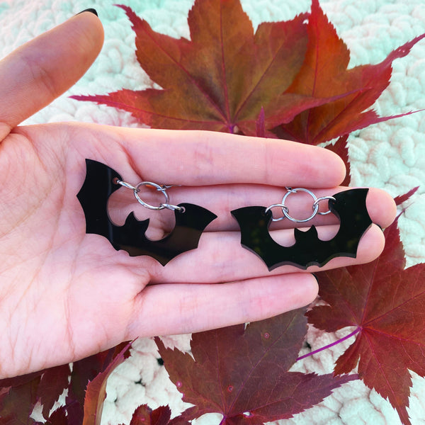 Bat Earrings