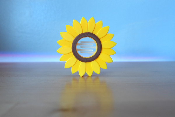 Sunflower Hair Hoop