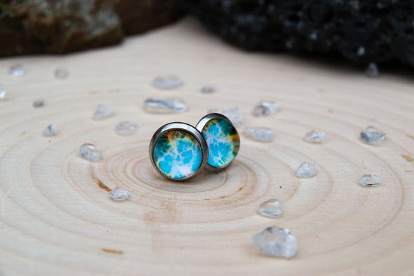 Crab Nebula Earrings