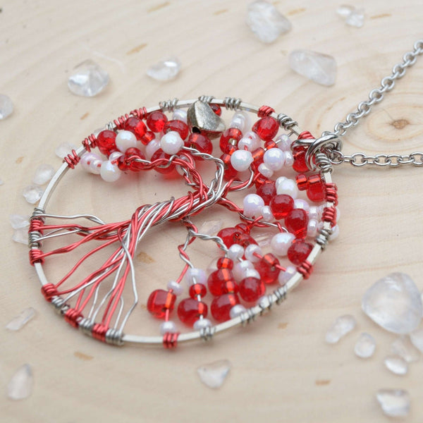 Valentine's Day Tree of Life Necklace