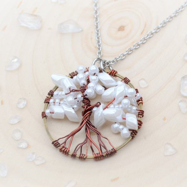 Winter Tree of Life Necklace